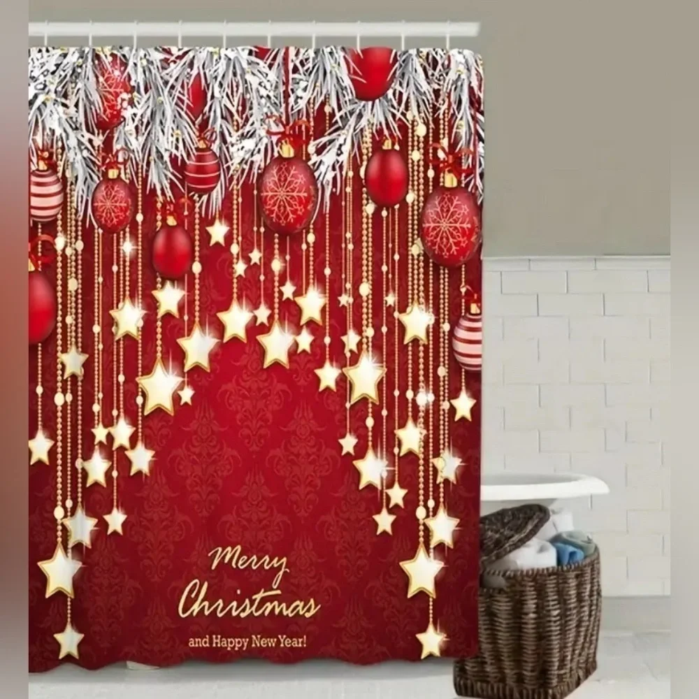 4pc Mery Christmas Bathroom Set NWT